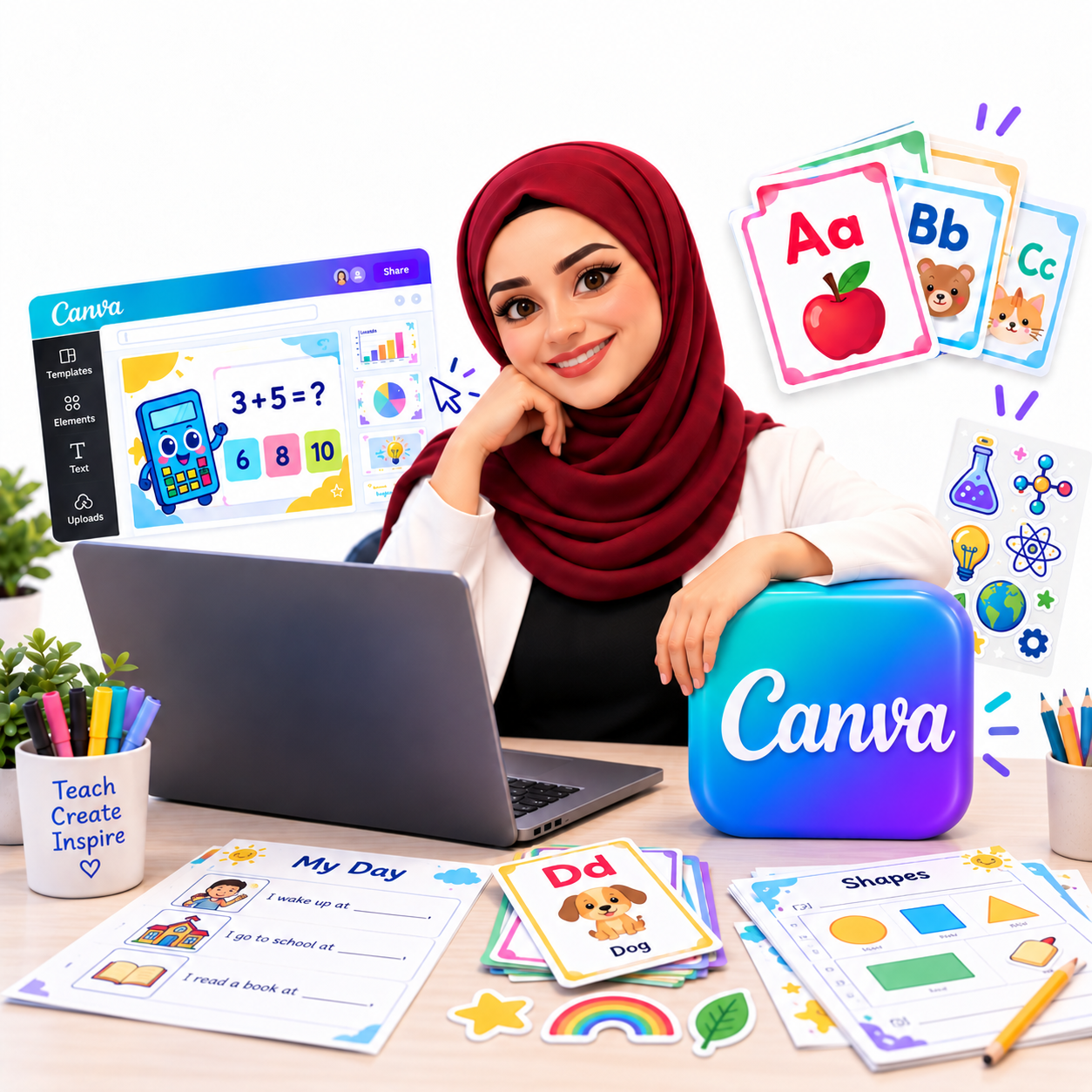 سلسلة كانفا للمعلم الرقمي